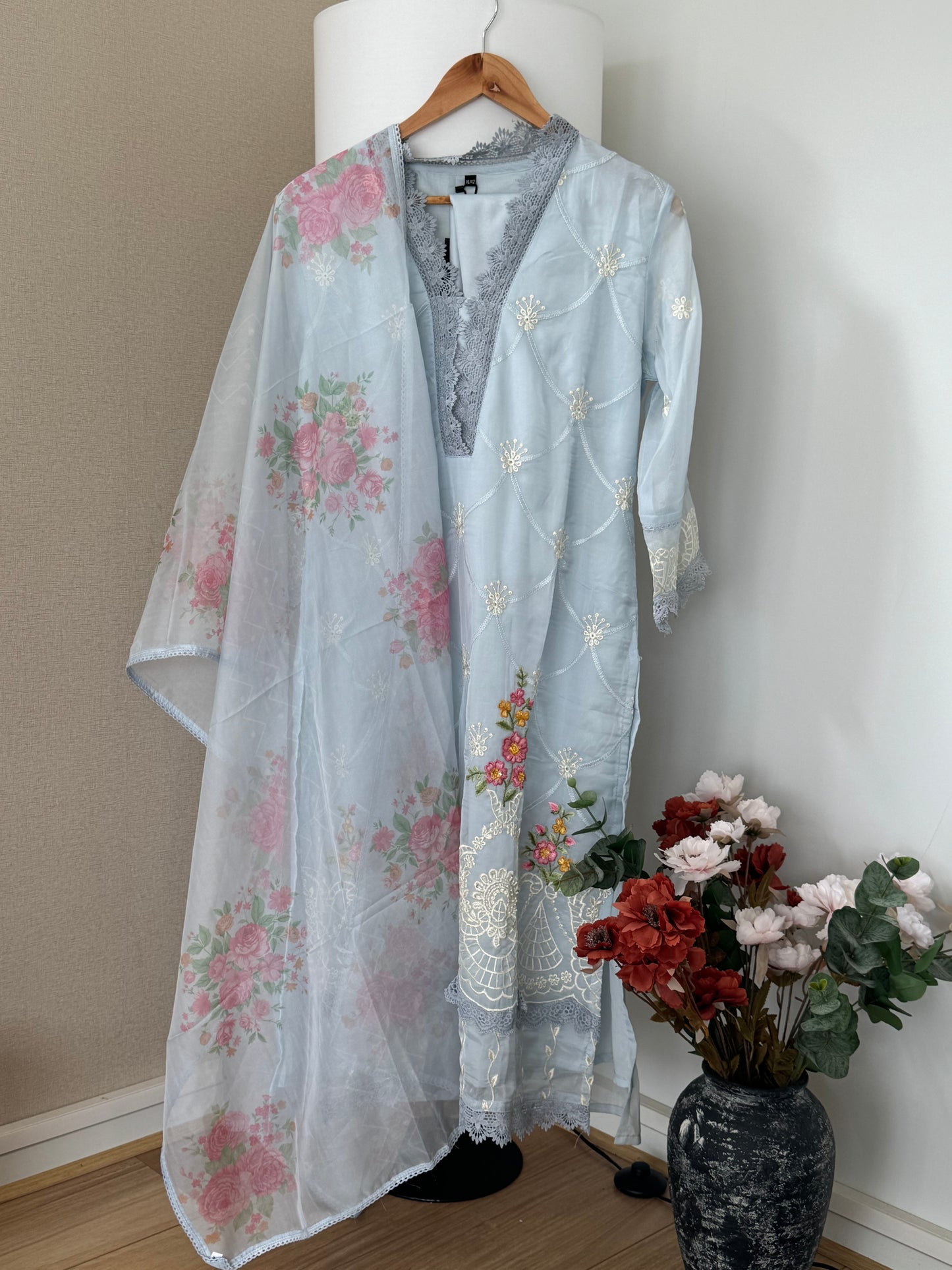 Organza Pakistani Suit